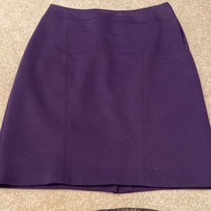 Tahari purple Pencil skirt